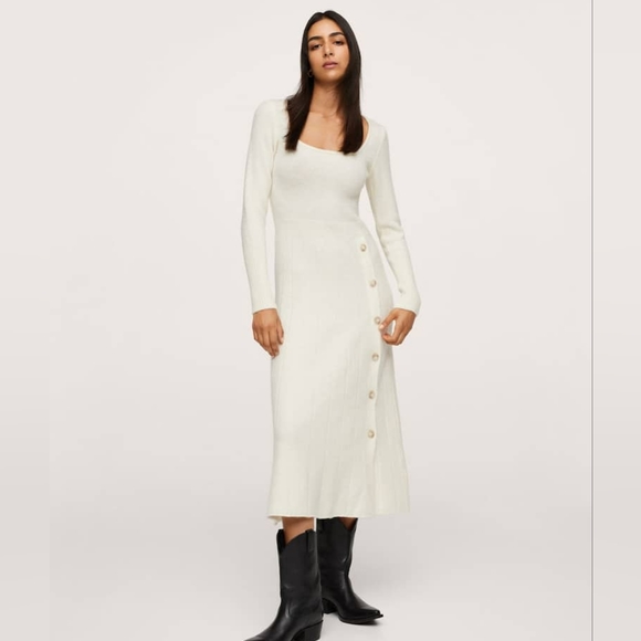 MANGO Flare sweater dress NWT - Picture 6 of 11